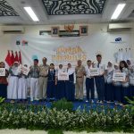 Khalishah, Mutiara, Nadhifa, dan Nayla; Pemenang Terbaik 1 Lomba Menulis Kategori SMP/MT/s Kotif Jakarta Timur Th. 2025